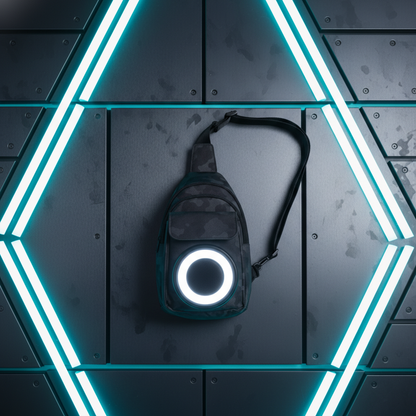 Speaker Sling Bag with Built-in Bluetooth Speaker